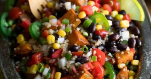 Quinoa and Black Bean Bowl