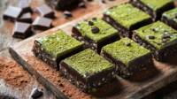 Vegan Chocolate Matcha Energy Bars